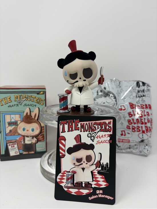 POP MART Other - LABUBU SALON MANAGER Popmart THE MONSTERS HAIR SALON Series Vinyl Figure